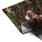 Merry Christmas Garden Flag Sublimation, Christmas Gnome 12x17 Garden Flag, Merry Christmas Gnome Garden Flag, Winter Decoration