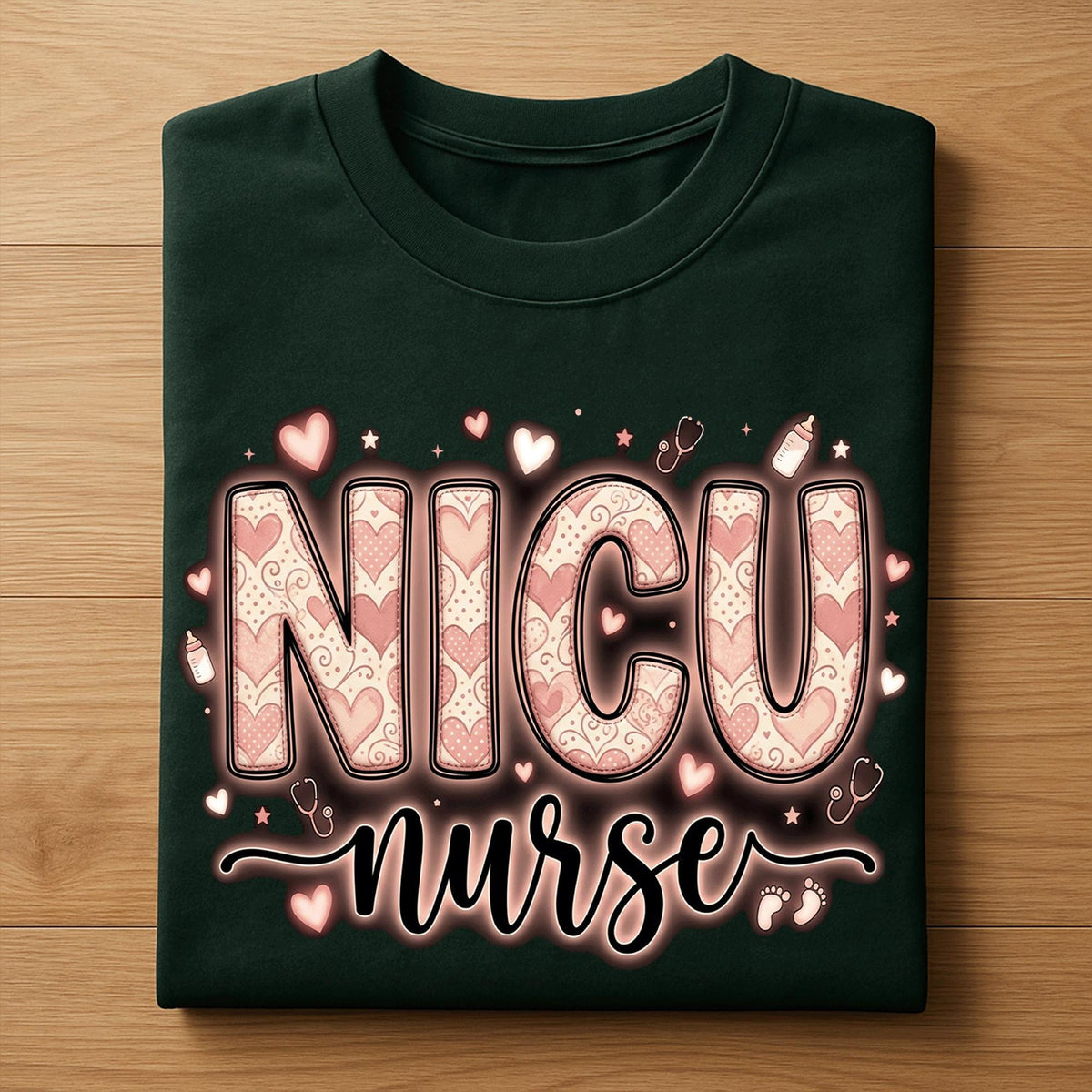 Heart NICU Valentine Shirt, Nursing NICU Valentines Day sweatshirt, Gift Nurses Neonatal intensive care unit Hoodie, Nurse Valentine sweater