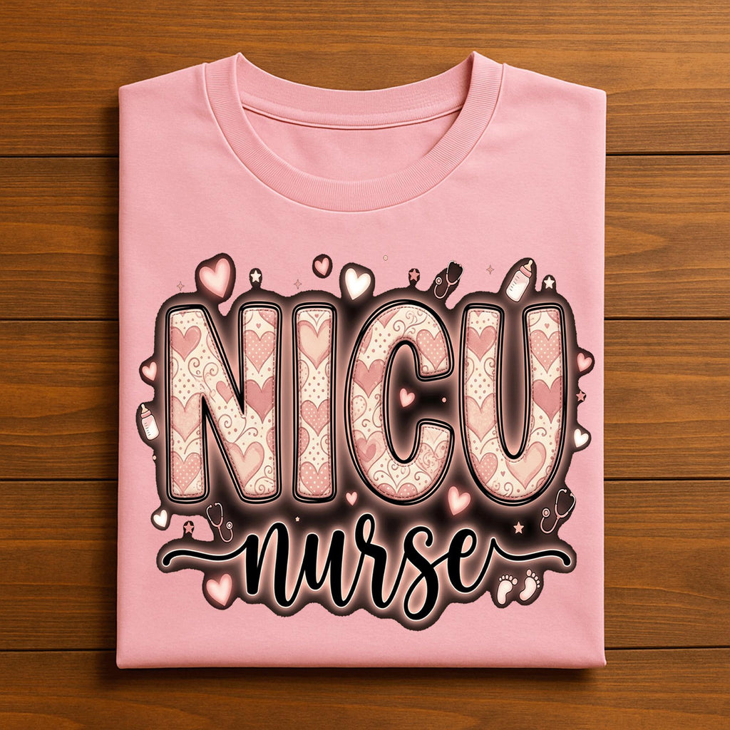 Heart NICU Valentine Shirt, Nursing NICU Valentines Day sweatshirt, Gift Nurses Neonatal intensive care unit Hoodie, Nurse Valentine sweater