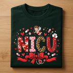 Heart NICU Valentine Shirt, Nursing NICU Valentines Day sweatshirt, Gift Nurses Neonatal intensive care unit Hoodie, Nurse Valentine sweater