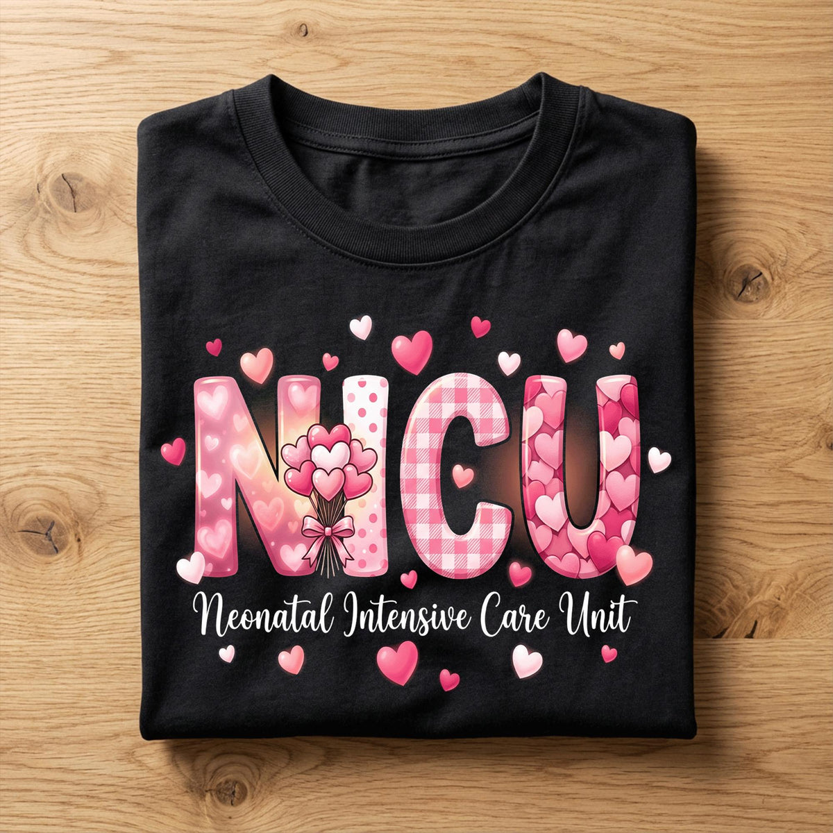 Heart NICU Valentine Shirt, Nursing NICU Valentines Day sweatshirt