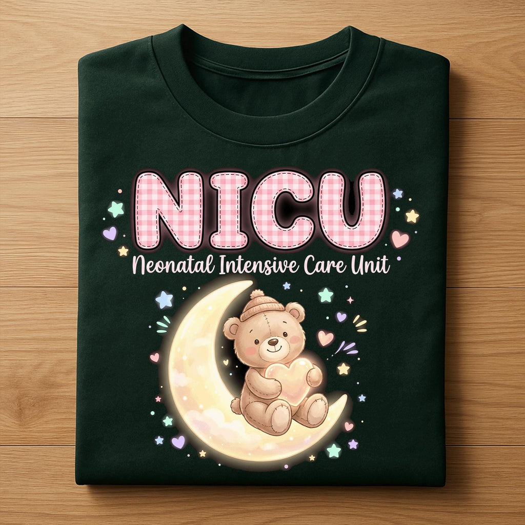 Heart NICU Valentine Shirt, Nursing NICU Valentines Day sweatshirt, Gift Nurses Neonatal intensive care unit Hoodie, Nurse Valentine sweater