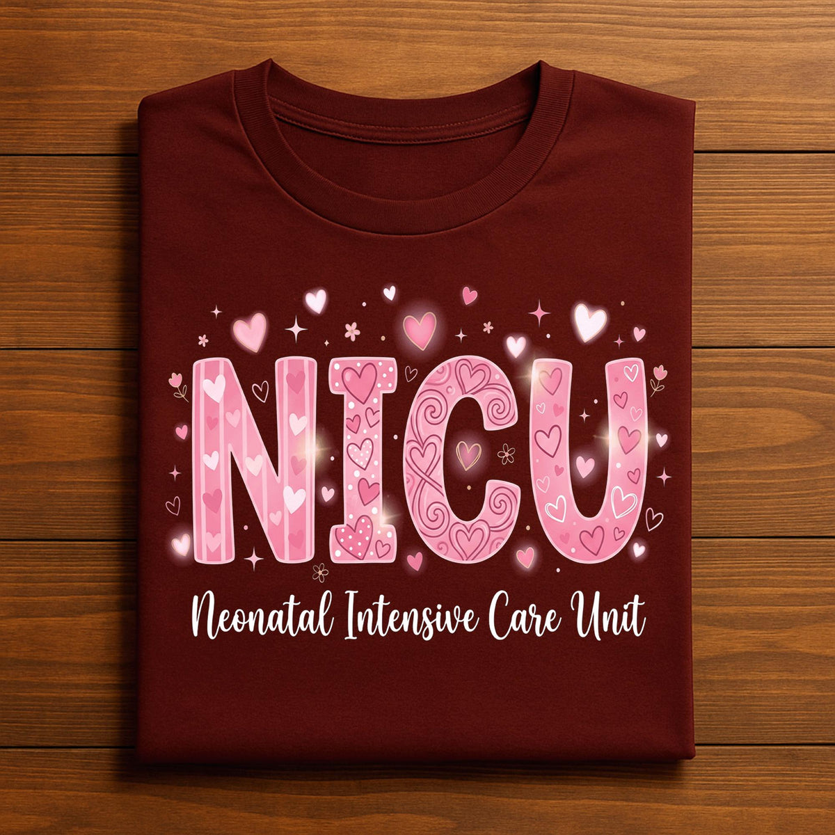 Heart NICU Valentine Shirt, Nursing NICU Valentines Day sweatshirt, Gift Nurses Neonatal intensive care unit Hoodie, Nurse Valentine sweater