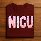 Heart NICU Valentine Shirt, Nursing NICU Valentines Day sweatshirt, Gift Nurses Neonatal intensive care unit Hoodie, Nurse Valentine sweater