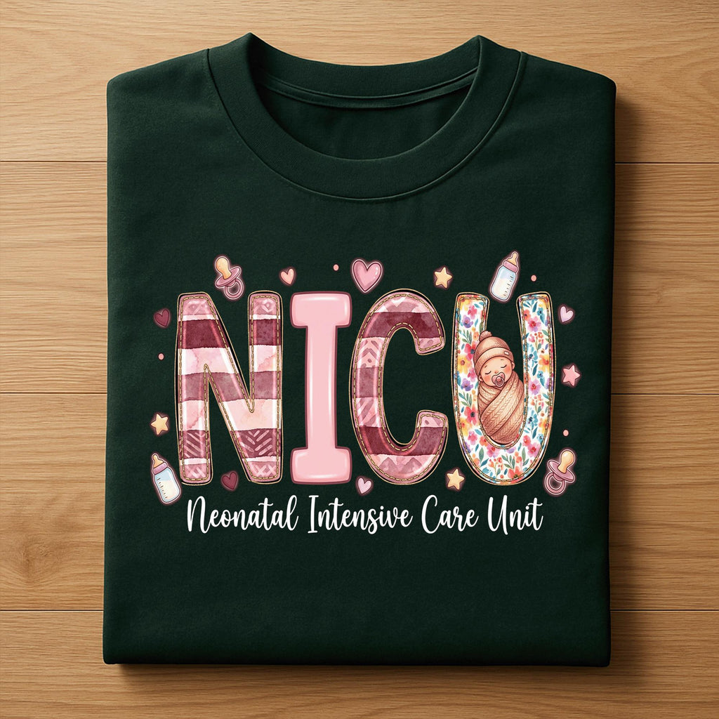 Heart NICU Valentine Shirt, Nursing NICU Valentines Day sweatshirt, Gift Nurses Neonatal intensive care unit Hoodie, Nurse Valentine sweater