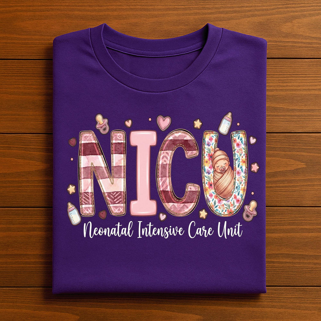 Heart NICU Valentine Shirt, Nursing NICU Valentines Day sweatshirt, Gift Nurses Neonatal intensive care unit Hoodie, Nurse Valentine sweater