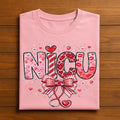Heart NICU Valentine Shirt, Nursing NICU Valentines Day sweatshirt