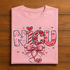 Heart NICU Valentine Shirt, Nursing NICU Valentines Day sweatshirt