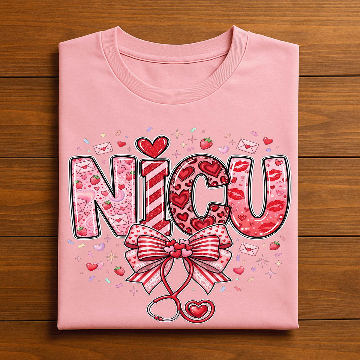 Heart NICU Valentine Shirt, Nursing NICU Valentines Day sweatshirt