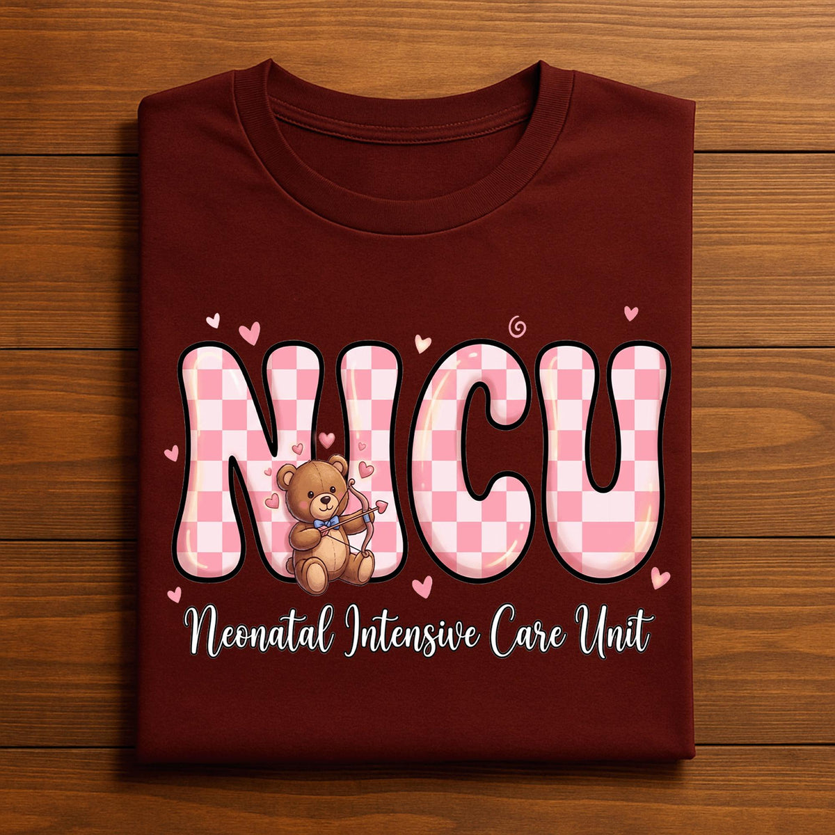 Heart NICU Valentine Shirt, Nursing NICU Valentines Day sweatshirt, Gift Nurses Neonatal intensive care unit Hoodie, Nurse Valentine sweater