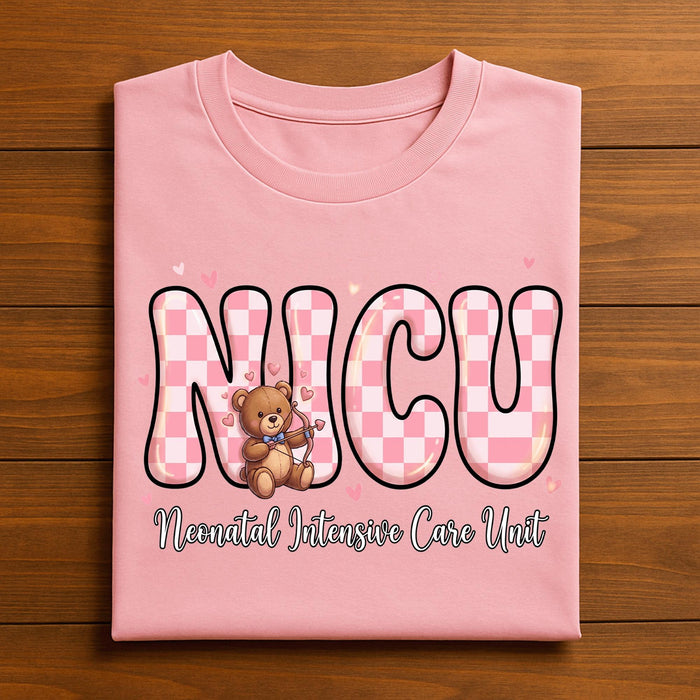 Heart NICU Valentine Shirt, Nursing NICU Valentines Day sweatshirt