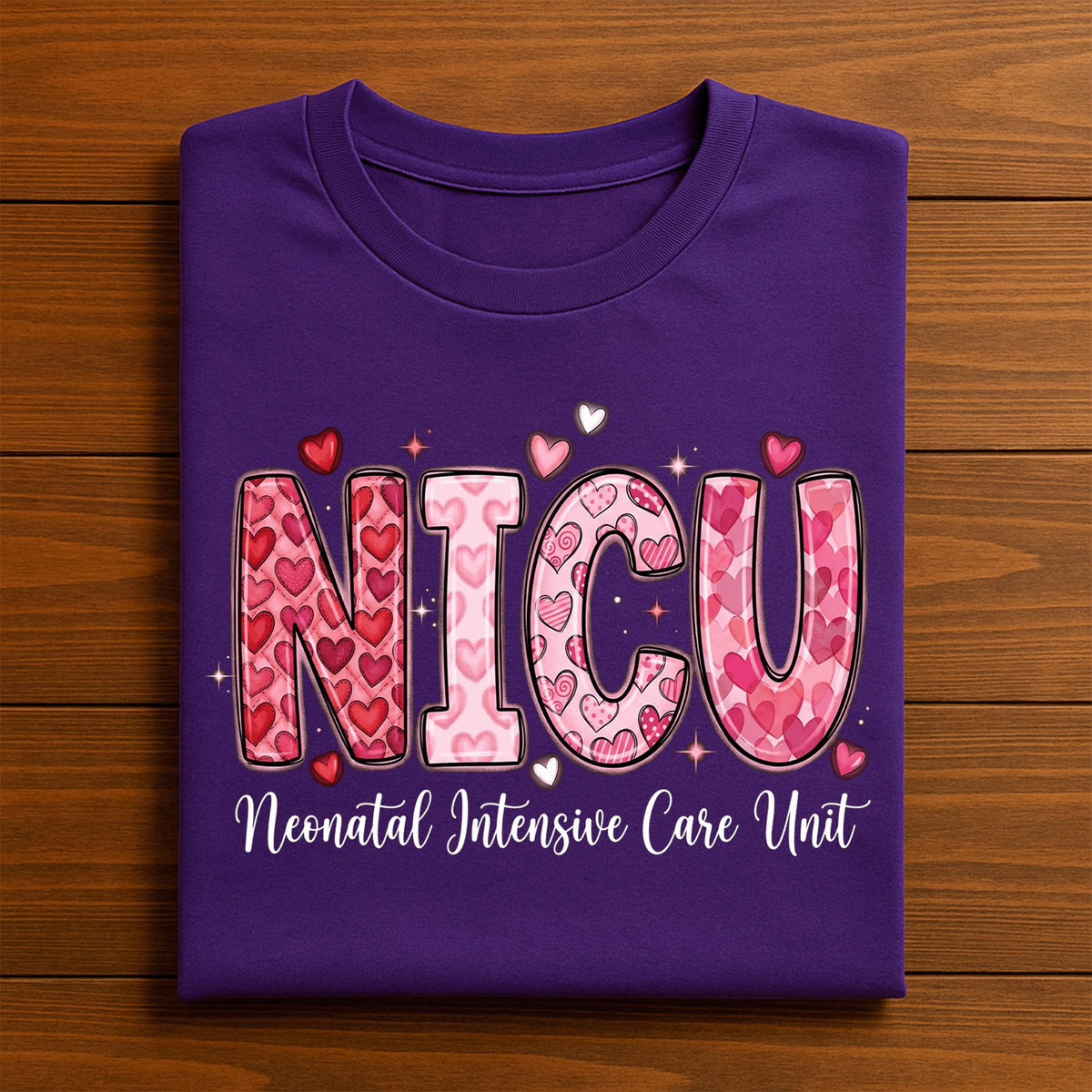 Heart NICU Valentine Shirt, Nursing NICU Valentines Day sweatshirt, Gift Nurses Neonatal intensive care unit Hoodie, Nurse Valentine sweater