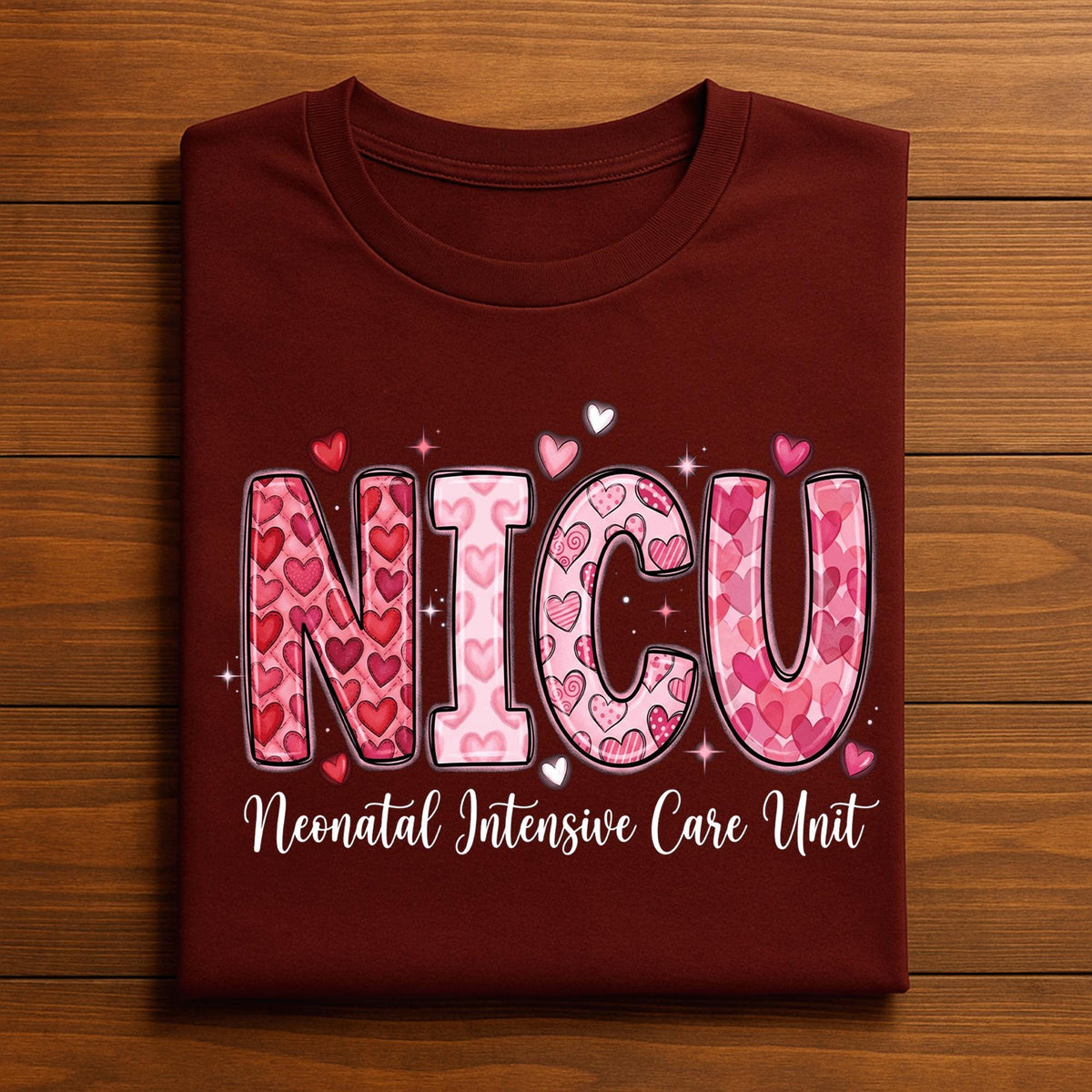 Heart NICU Valentine Shirt, Nursing NICU Valentines Day sweatshirt, Gift Nurses Neonatal intensive care unit Hoodie, Nurse Valentine sweater