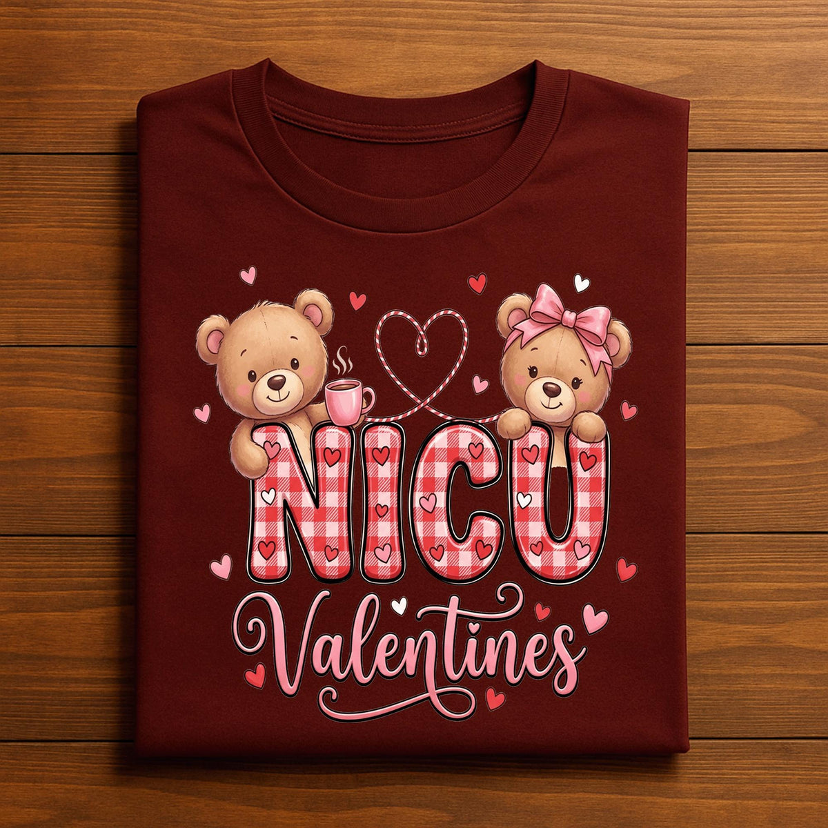 Heart NICU Valentine Shirt, Nursing NICU Valentines Day sweatshirt, Gift Nurses Neonatal intensive care unit Hoodie, Nurse Valentine sweater