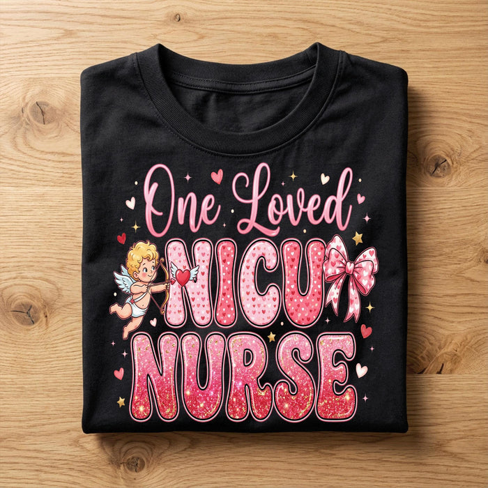 Heart NICU Valentine Shirt, Nursing NICU Valentines Day sweatshirt