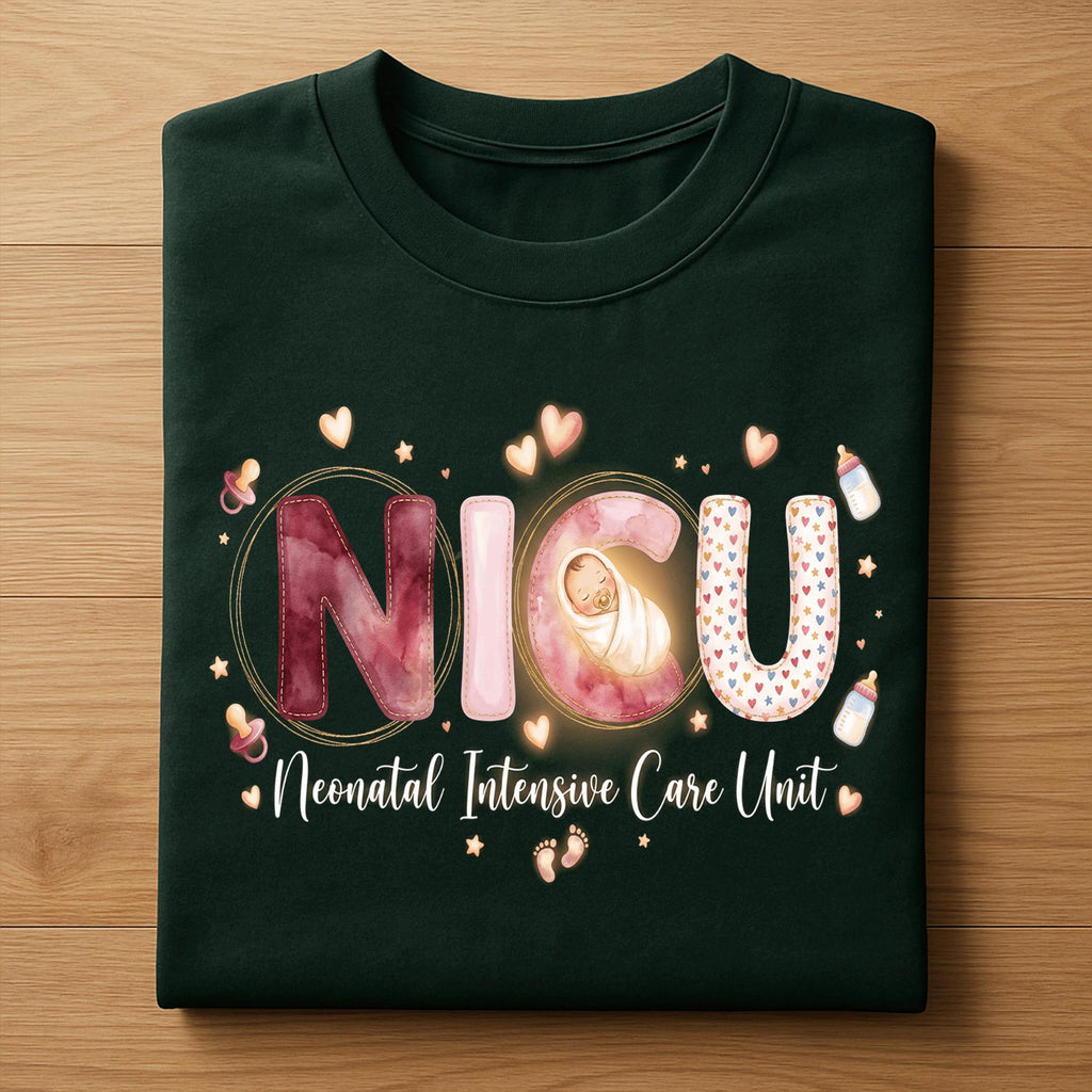 Heart NICU Valentine Shirt, Nursing NICU Valentines Day sweatshirt, Gift Nurses Neonatal intensive care unit Hoodie, Nurse Valentine sweater