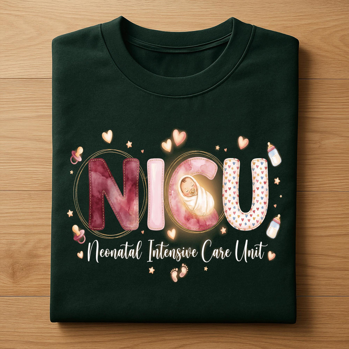 Heart NICU Valentine Shirt, Nursing NICU Valentines Day sweatshirt, Gift Nurses Neonatal intensive care unit Hoodie, Nurse Valentine sweater