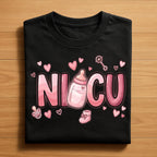 Heart NICU Valentine Shirt, Nursing NICU Valentines Day sweatshirt, Gift Nurses Neonatal intensive care unit Hoodie, Nurse Valentine sweater
