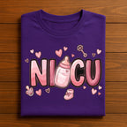 Heart NICU Valentine Shirt, Nursing NICU Valentines Day sweatshirt, Gift Nurses Neonatal intensive care unit Hoodie, Nurse Valentine sweater