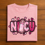 Heart NICU Valentine Shirt, Nursing NICU Valentines Day sweatshirt, Gift Nurses Neonatal intensive care unit Hoodie, Nurse Valentine sweater