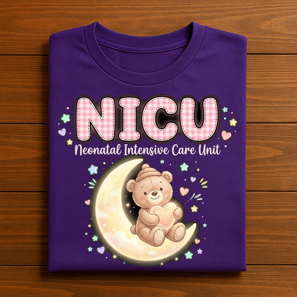 Heart NICU Valentine Shirt, Nursing NICU Valentines Day sweatshirt, Gift Nurses Neonatal intensive care unit Hoodie, Nurse Valentine sweater