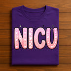 Heart NICU Valentine Shirt, Nursing NICU Valentines Day sweatshirt, Gift Nurses Neonatal intensive care unit Hoodie, Nurse Valentine sweater