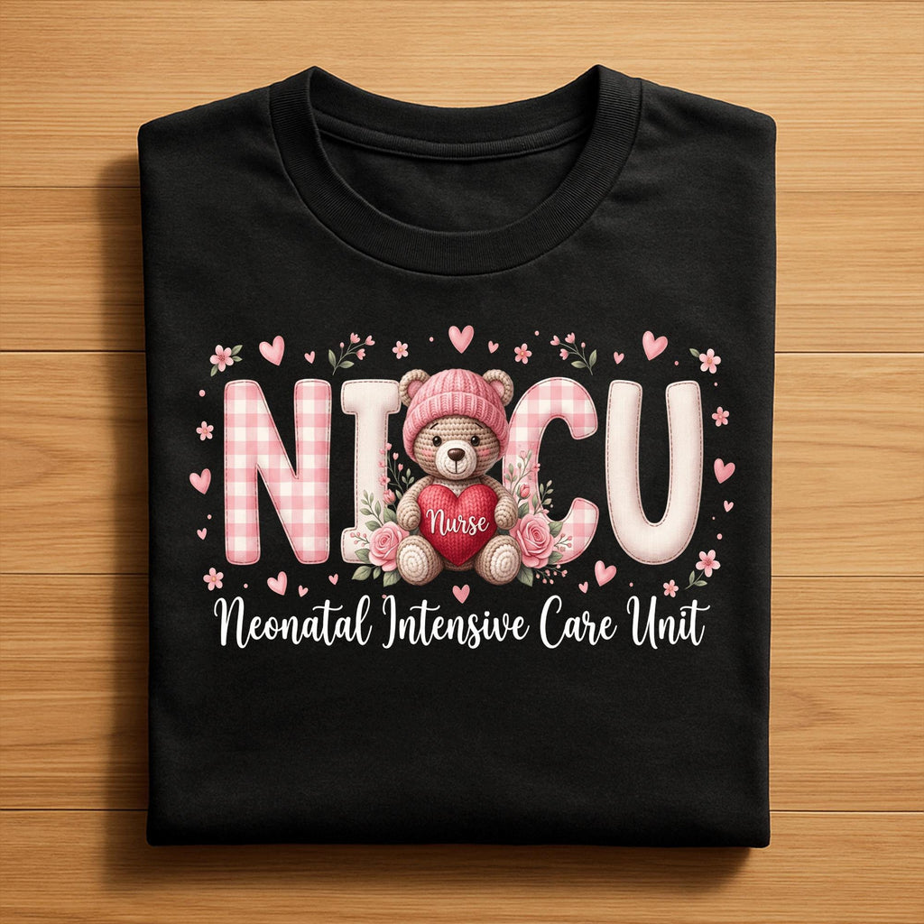 Heart NICU Valentine Shirt, Nursing NICU Valentines Day sweatshirt