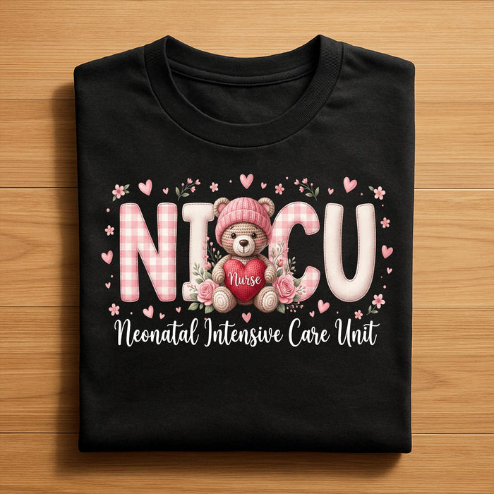 Heart NICU Valentine Shirt, Nursing NICU Valentines Day sweatshirt