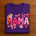 Mama Valentine Shirt with Cupid | Cute Heart Mom Tee, Gift Mama Valentines Day Sweatshirt, Valentine Mama Hoodie, Gifts Mothers Day