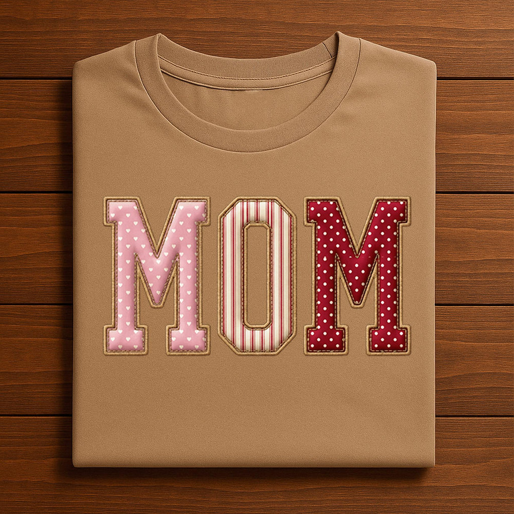 MOM Valentine Shirt – Cute Heart Mom Tee Gift, Gift Mom Valentines Day Sweatshirt, Valentine Mama Hoodie, Gifts Mothers Day