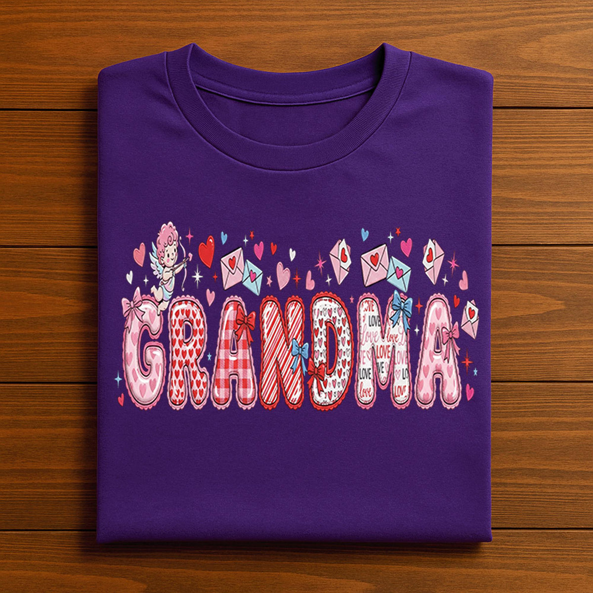 Grandma Valentine Shirt | Valentine Grandma Tee, Gift Grandma Valentines Day Sweatshirt, Valentine Grandma Hoodie, Gifts Mothers Day
