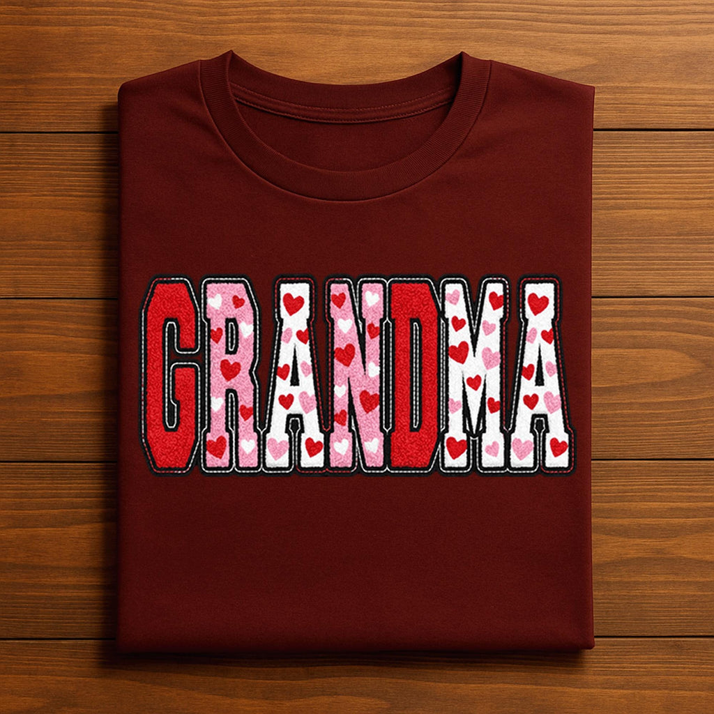 Grandma Valentine Shirt | Cozy Valentine Grandma Tee, Gift Grandma Valentines Day Sweatshirt, Valentine Grandma Hoodie, Gifts Mothers Day