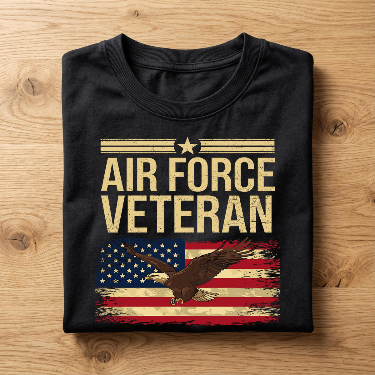 Air Force Veteran Shirt – Proud Military Service Tee for Veterans, Gifts & Everyday Patriotic Wear