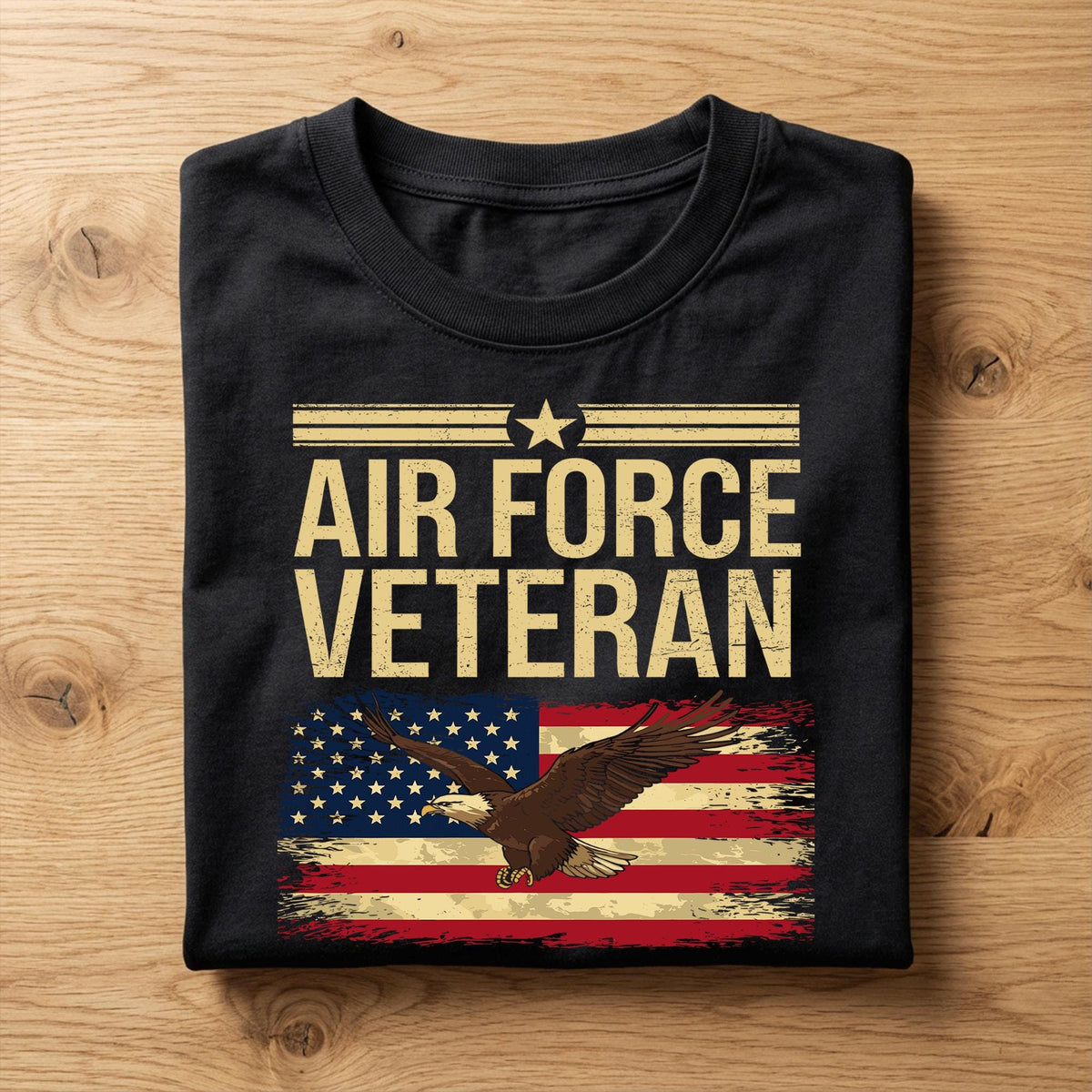 Air Force Veteran Shirt – Proud Military Service Tee for Veterans, Gifts & Everyday Patriotic Wear
