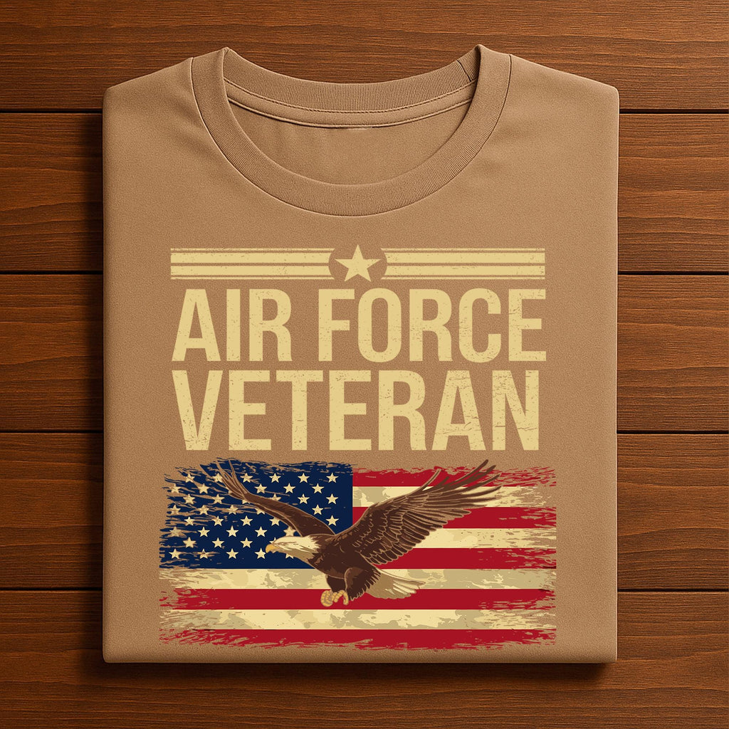 Air Force Veteran Shirt – Proud Military Service Tee for Veterans, Gifts & Everyday Patriotic Wear, Veteran Of The United States Sweatshirt