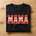 Mama Valentine Shirt | Knit Heart Letter Mom Tee, Gift Mama Valentines Day Sweatshirt