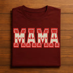 Mama Valentine Shirt | Knit Heart Letter Mom Tee, Gift Mama Valentines Day Sweatshirt, Valentine Mama Hoodie, Gifts Mothers Day