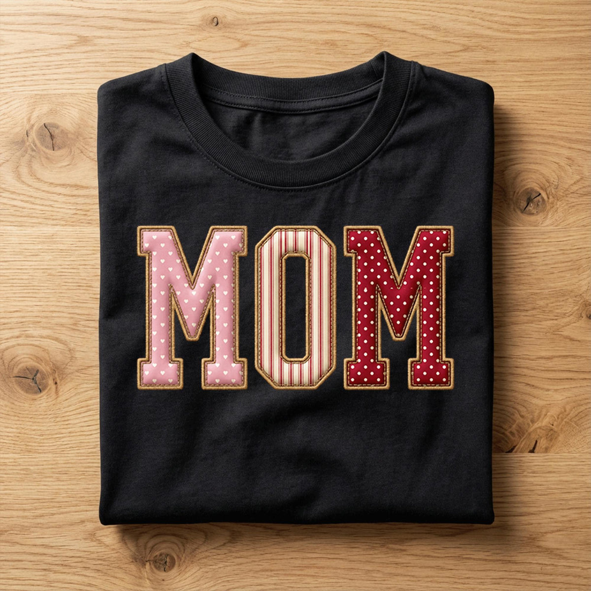 MOM Valentine Shirt – Cute Heart Mom Tee Gift, Gift Mom Valentines Day Sweatshirt