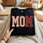 MOM Valentine Shirt – Cute Heart Mom Tee Gift, Gift Mom Valentines Day Sweatshirt, Valentine Mama Hoodie, Gifts Mothers Day