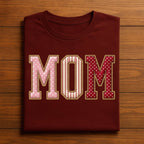 MOM Valentine Shirt – Cute Heart Mom Tee Gift, Gift Mom Valentines Day Sweatshirt, Valentine Mama Hoodie, Gifts Mothers Day