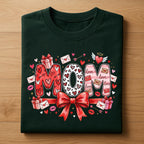 Coquette Bow MOM Valentine Shirt – Cute Love Mom Tee, Gift Mama Valentines Day Sweatshirt, Valentine Mama Hoodie, Gifts Mothers Day