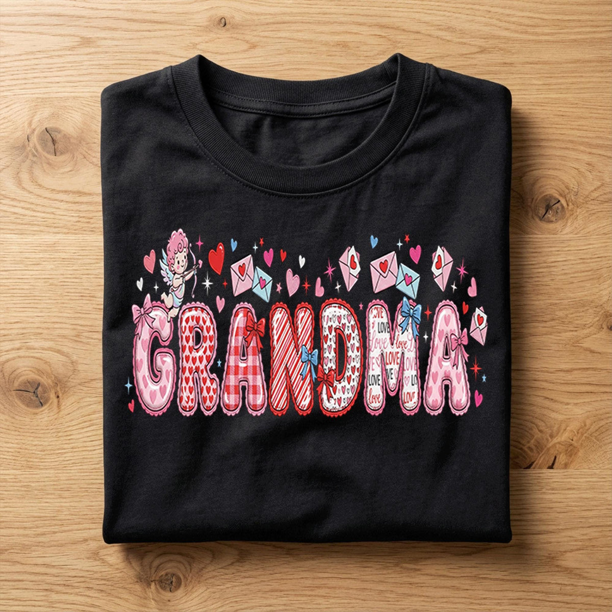 Grandma Valentine Shirt | Valentine Grandma Tee, Gift Grandma Valentines Day Sweatshirt, Valentine Grandma Hoodie, Gifts Mothers Day