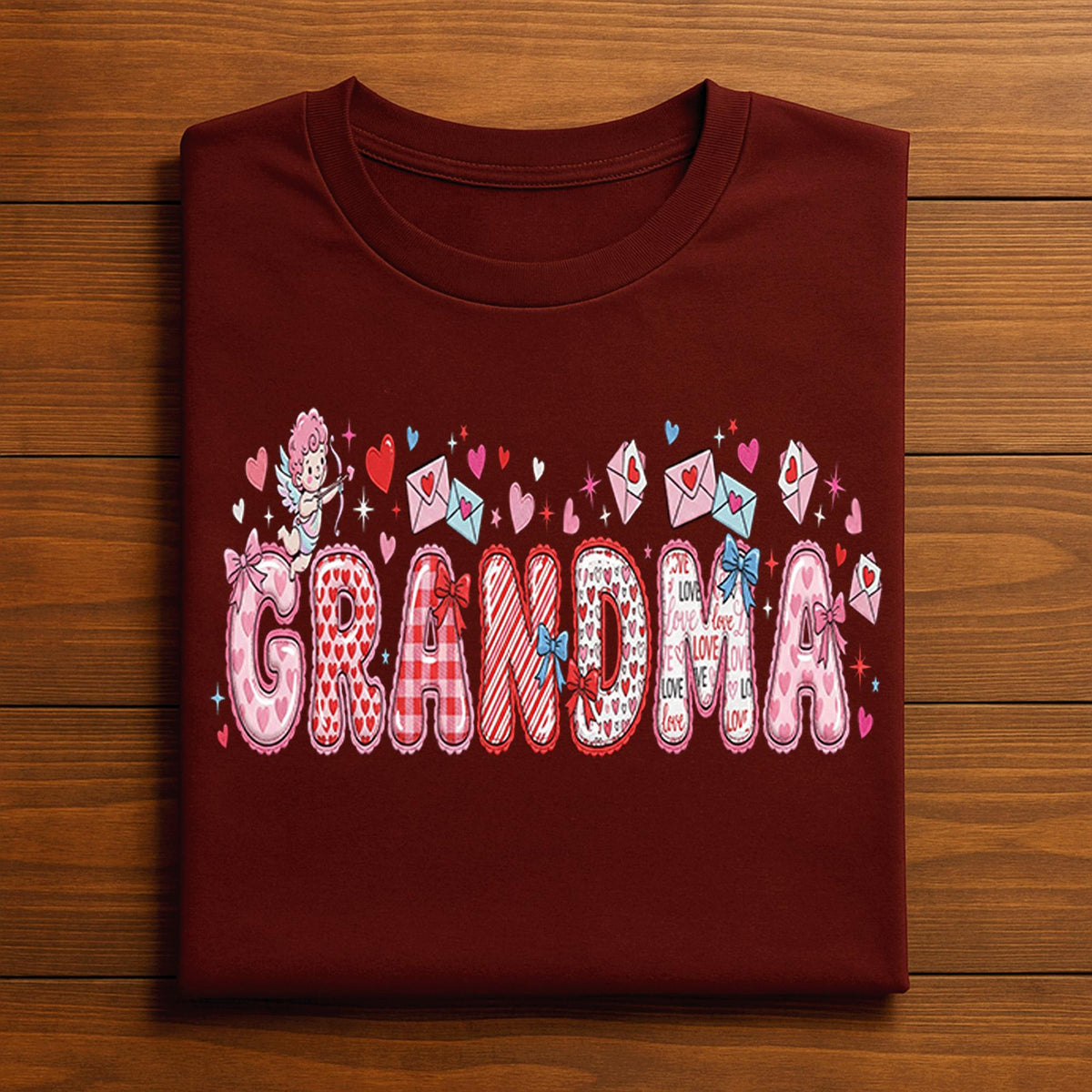 Grandma Valentine Shirt | Valentine Grandma Tee, Gift Grandma Valentines Day Sweatshirt, Valentine Grandma Hoodie, Gifts Mothers Day
