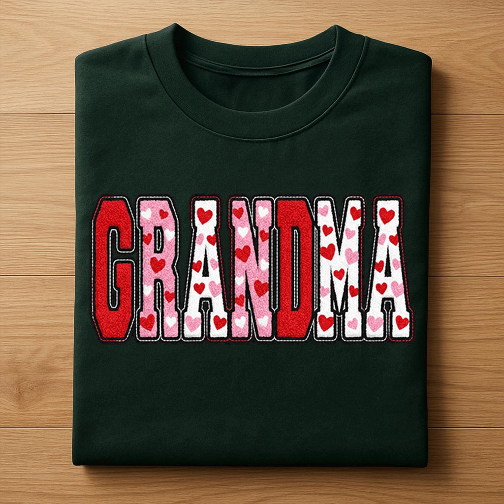 Grandma Valentine Shirt | Cozy Valentine Grandma Tee, Gift Grandma Valentines Day Sweatshirt, Valentine Grandma Hoodie, Gifts Mothers Day