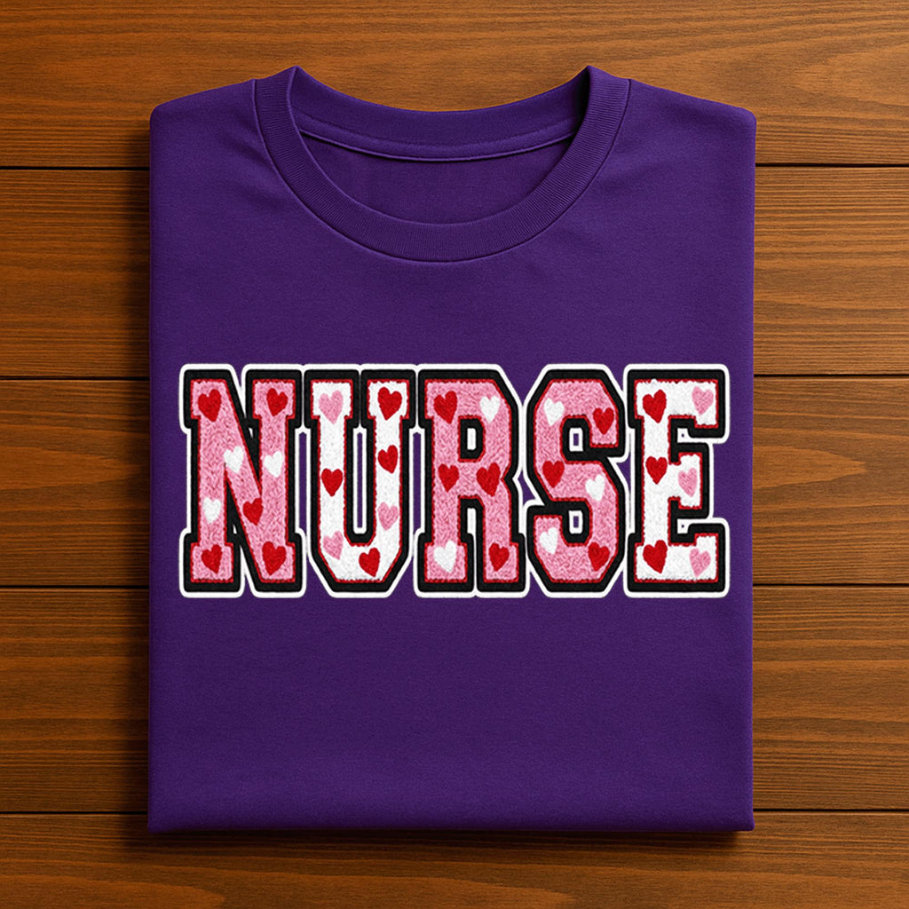 Nurse Valentine Shirt | Heart Nurse Tee, Gift Nurse Valentines Day Sweatshirt, Valentine Nurse Hoodie, ER Valentine Shirts