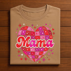 Mama Disco Heart Shirt – Retro Valentine Mama Tee, Gift Mama Valentines Day Sweatshirt, Valentine Mama Hoodie, Gifts Mothers Day