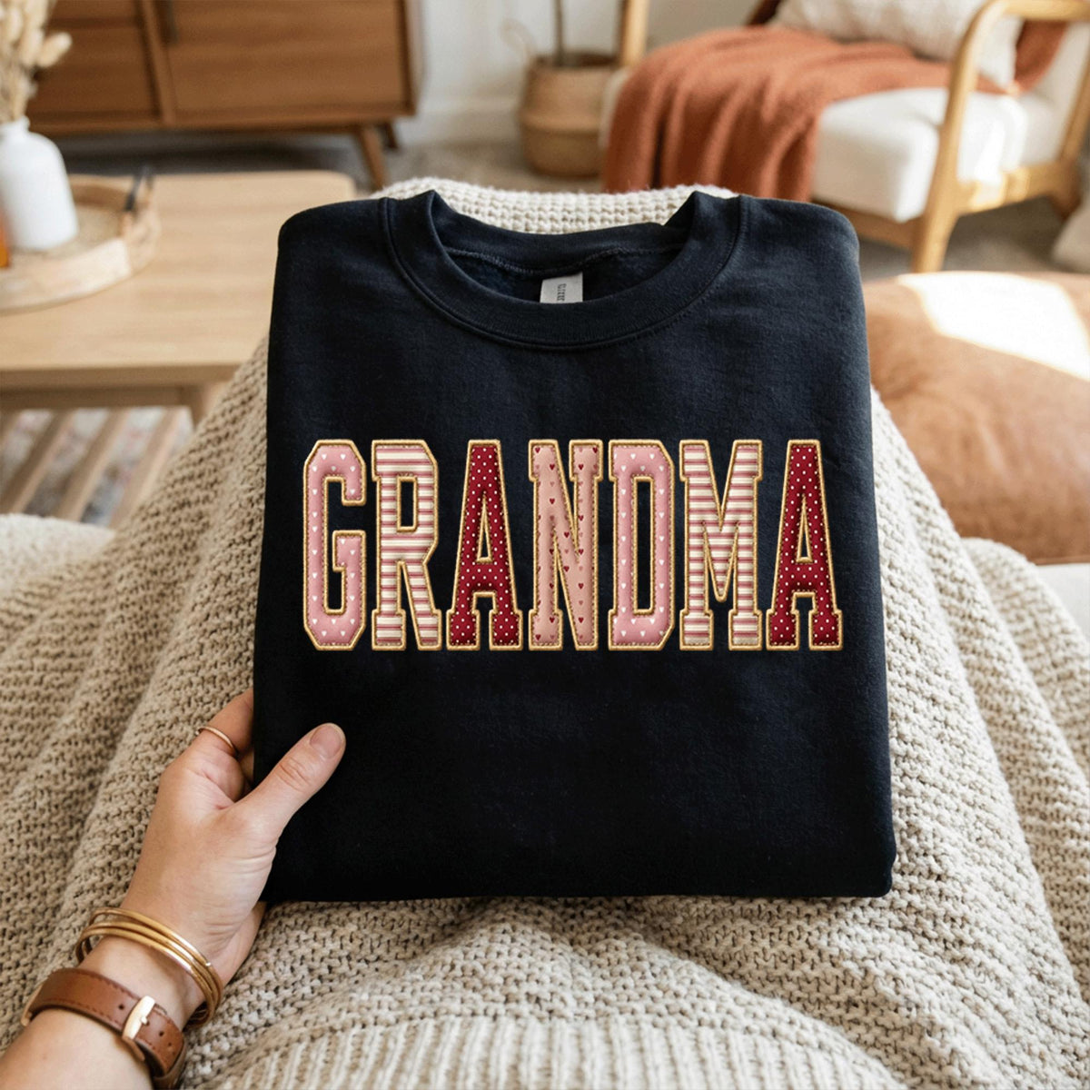 Grandma Valentine Shirt | Cozy Valentine Grandma Tee, Gift Grandma Valentines Day Sweatshirt, Valentine Grandma Hoodie, Gifts Mothers Day