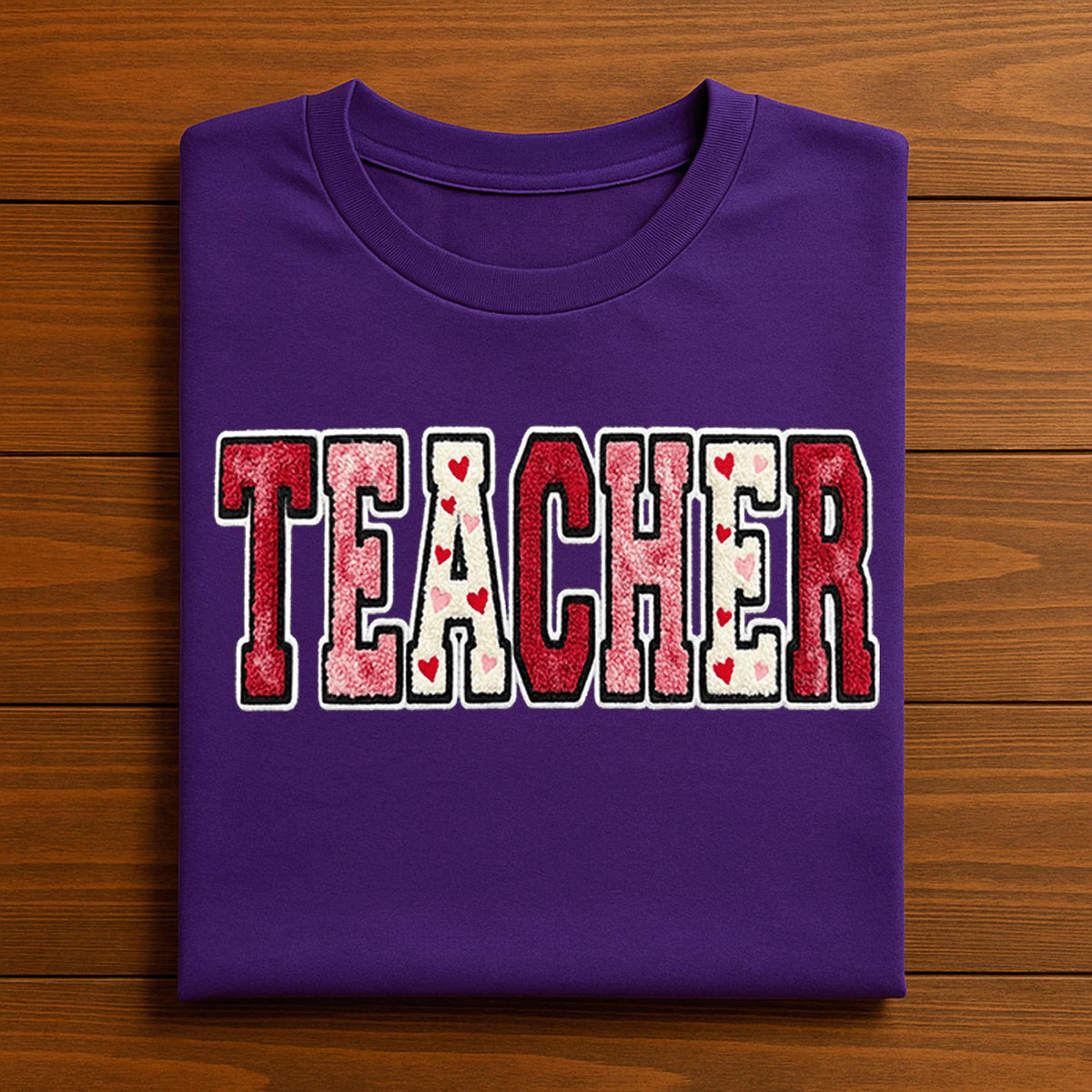 TEACHER Heart Shirt – Valentine Teacher Appreciation Tee, Gift Teacher Valentines Day Sweatshirt, Valentine Teacher Hoodie