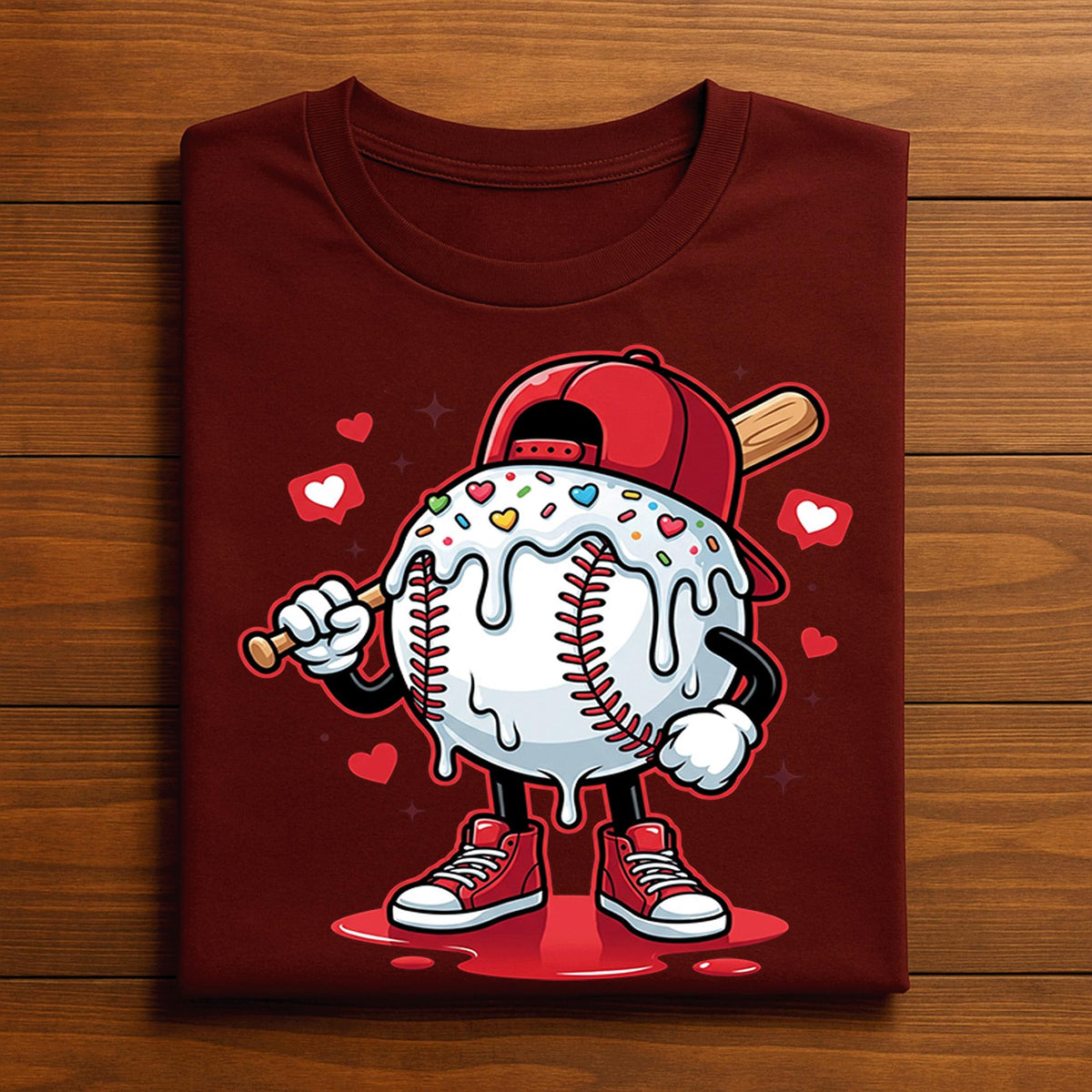 Dripping Baseball Drip Valentine Shirt Youth Boy Men | Kids Baseball Valentine Tee, Baseball Valentines Day Sweatshirt, Valentine Baseball