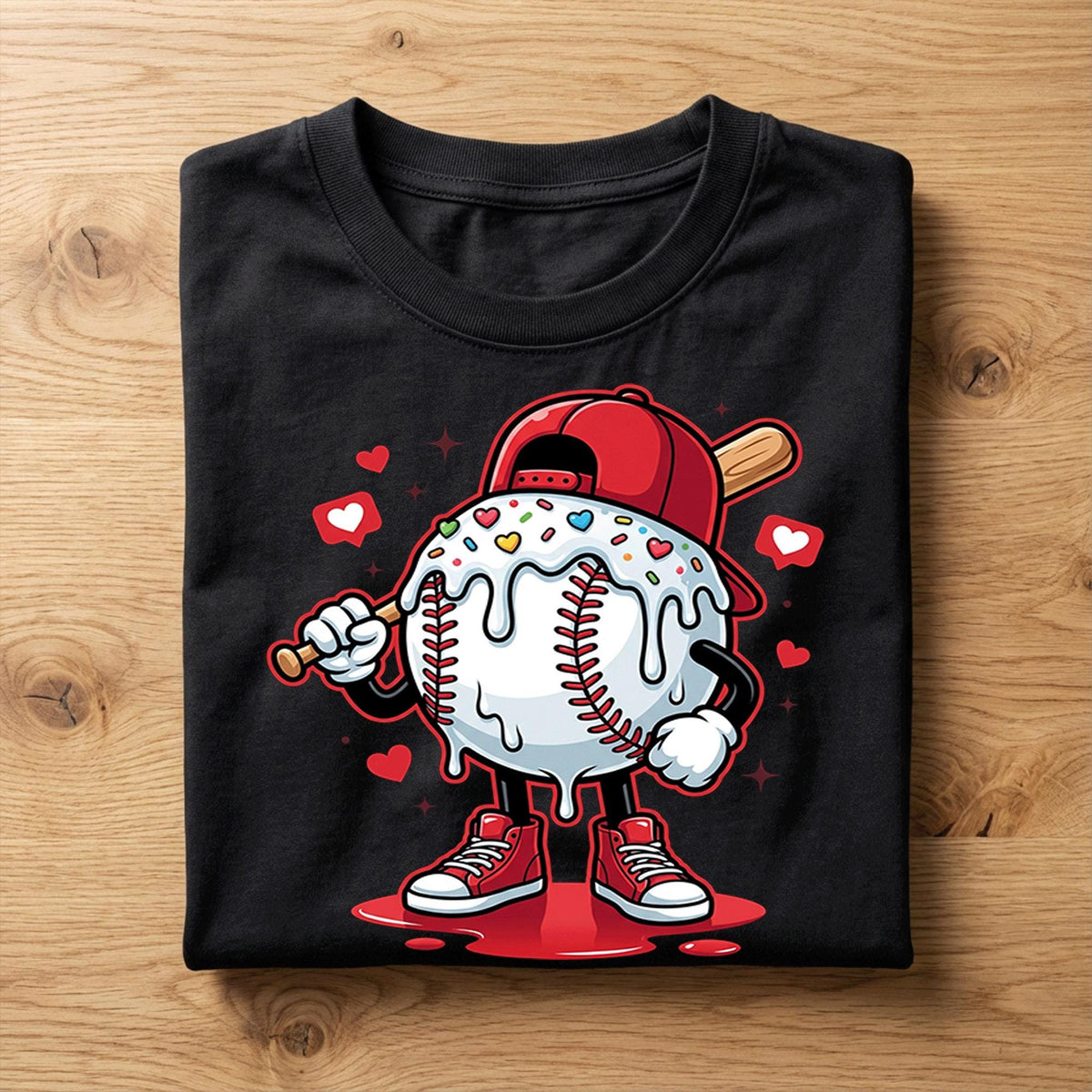 Dripping Baseball Drip Valentine Shirt Youth Boy Men | Kids Baseball Valentine Tee, Baseball Valentines Day Sweatshirt